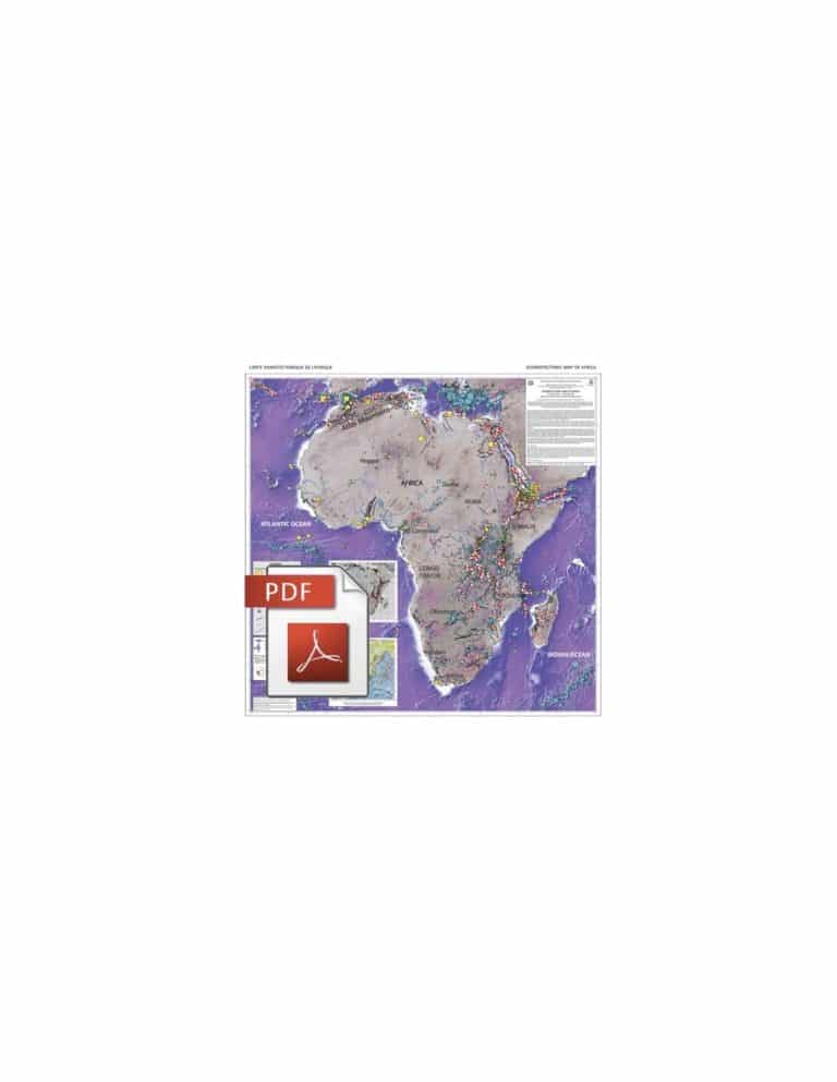 Carte Sismotectonique De L Afrique PDF CCGM