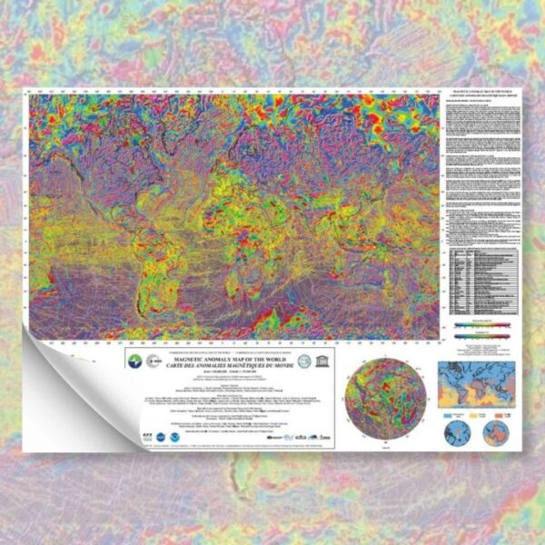 Magnetic Anomaly Map of the World