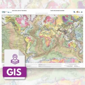 35M mapa geológico del mundo - SIG