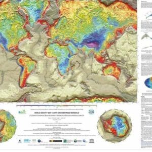 Carte gravimetrique mondiale