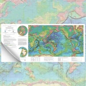 Mapa fisiográfico del mundo a 1:50 M