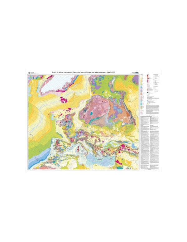 Mapa geológico internacional de Europa a 1:10 M