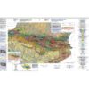 Geological map of the Pyrenees