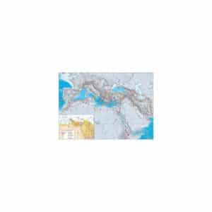 地中海的地球动力学地图