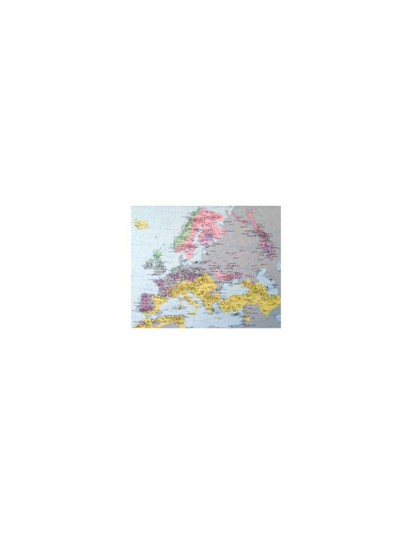 欧洲及周边国家的矿物学地图