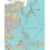 Mapa de geoamenazas de Asia Oriental