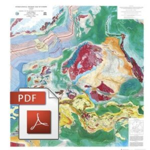 Carte tectonique internationale de l'Europe - PDF