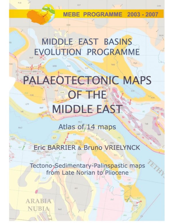 Atlas MEBE - Cartes paléotectoniques du Moyen Orient