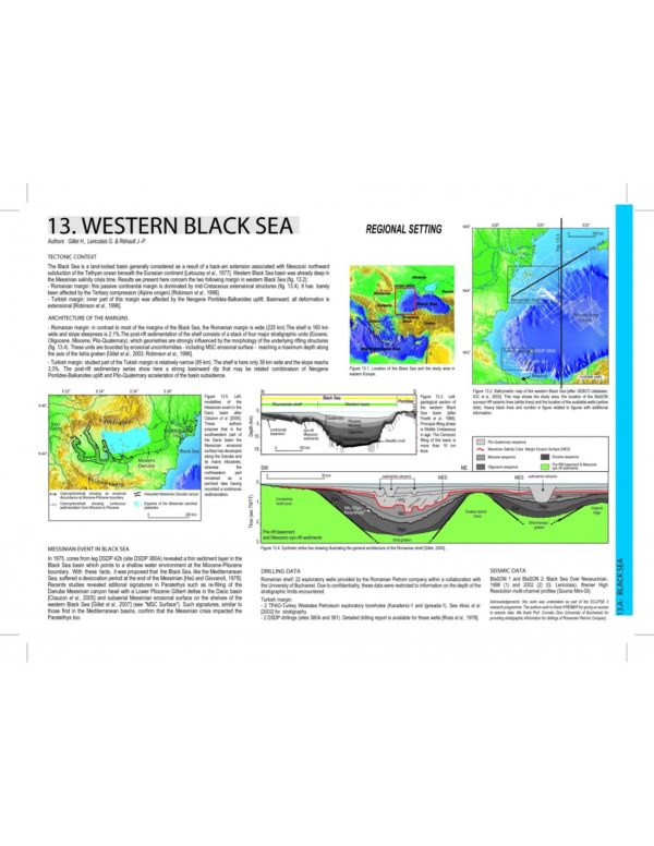 Atlas sísmico de los marcadores de la crisis de salinidad del Messiniense en los mares Mediterráneo y Negro - Vol.1