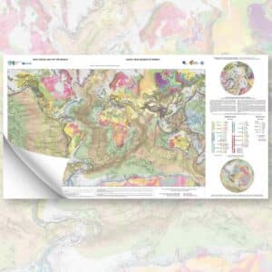 Mapa geológico del mundo a 1/35 M