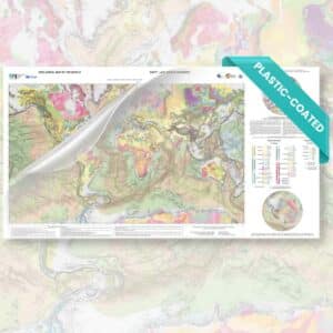 Geological map of the world at 1/35 M (laminated)