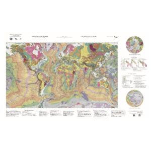 Mapa geológico del mundo a 1/35 M