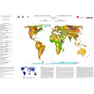 Carte lithologique du Monde