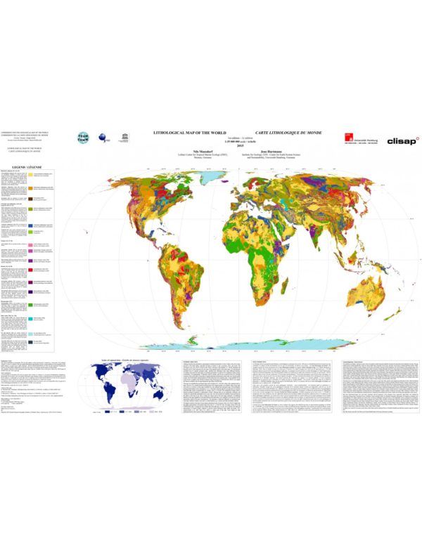 Lithological map of the World