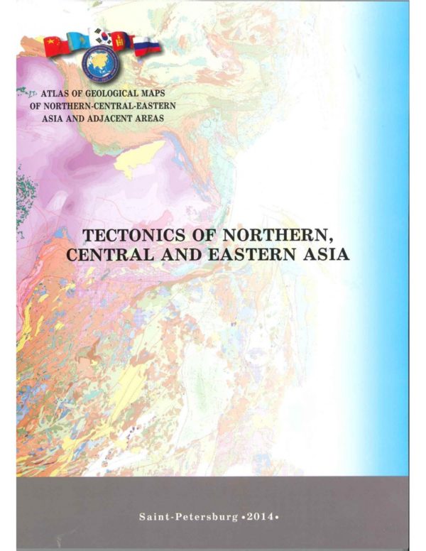 Mapa tectónico del norte, centro y este de Asia y regiones adyacentes