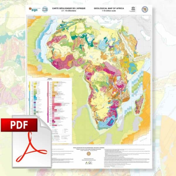 Carte géologique de l'Afrique-PDF