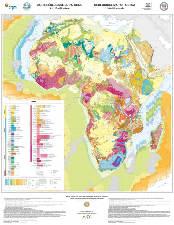 Geological map of Africa - PDF