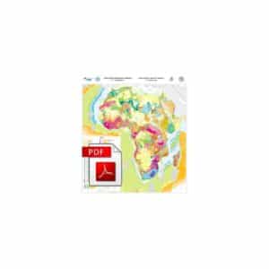 非洲的地质图 - PDF