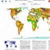 Mapa Litológico del Mundo-Plastificado