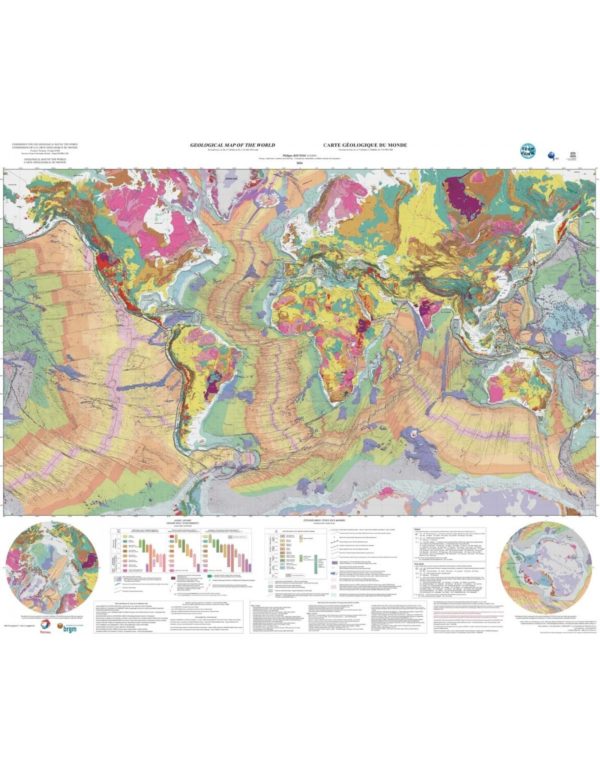 Pack cartes géologiques Monde + France