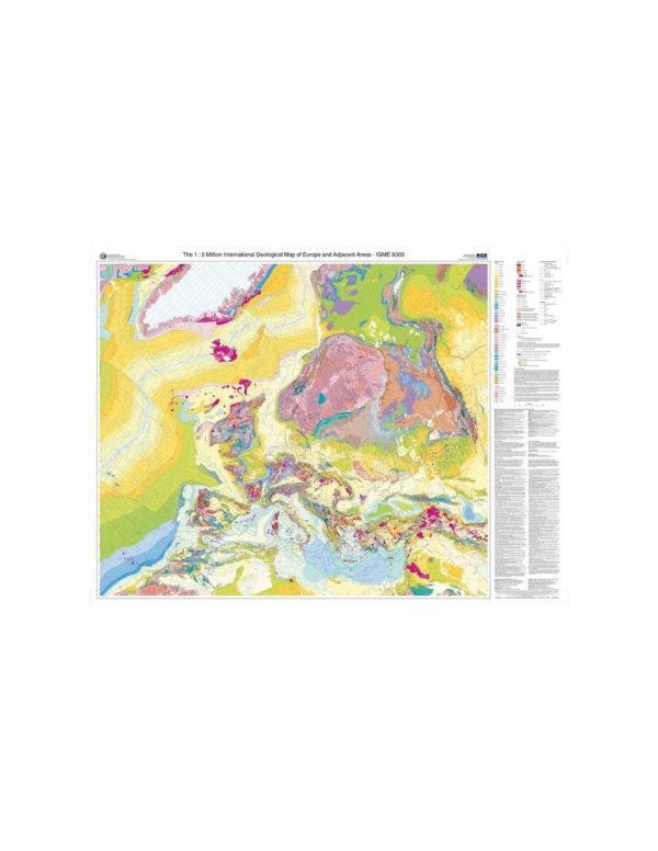 1:5 M的欧洲国际地质图 - PDF