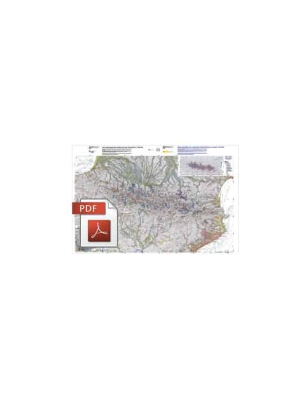 Mapa geológico del Cuaternario de los Pirineos-PDF