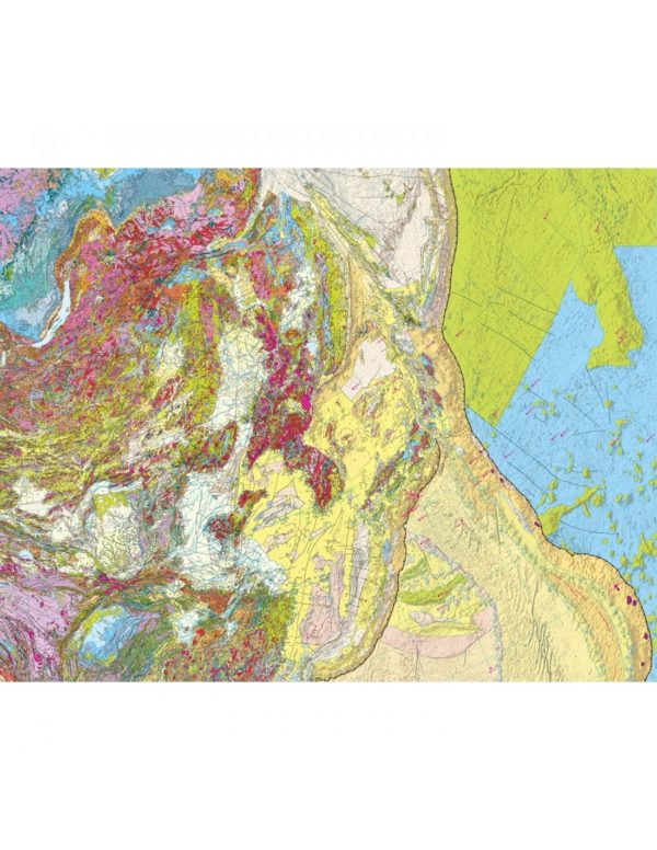 Mapa geológico internacional de Asia - PDF