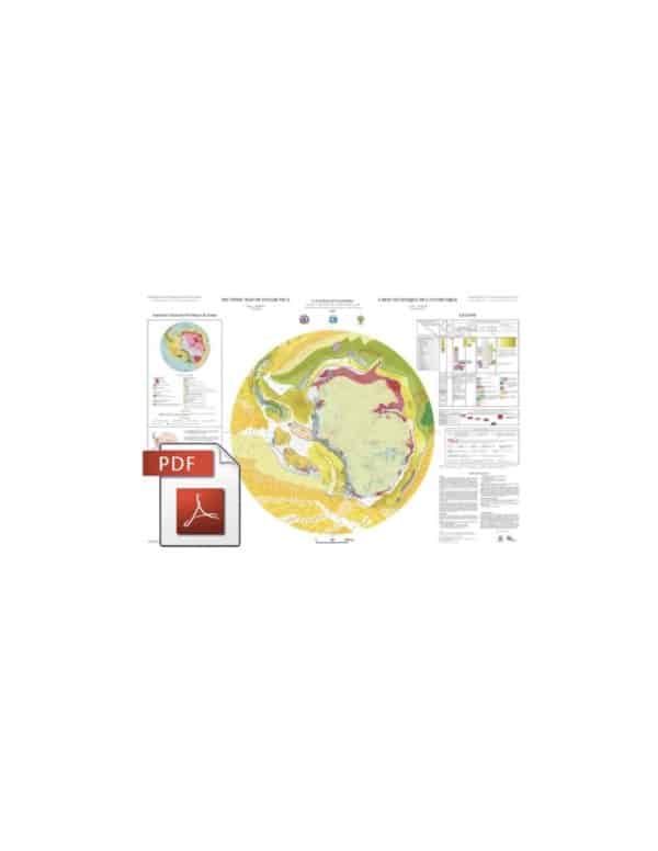 Carte tectonique de l'Antarctique-PDF