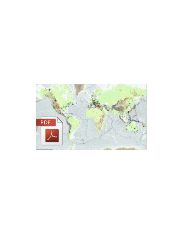 Carte du Monde des contraintes tectoniques-PDF