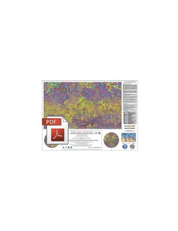 Mapa de Anomalías Magnéticas del Mundo - PDF