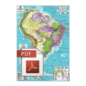 Carte géologique de l'Amérique du Sud - PDF