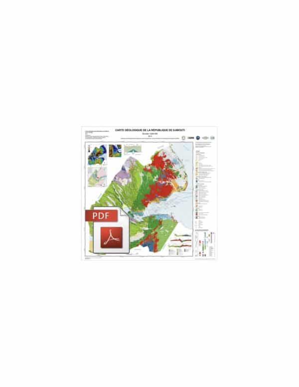 吉布提共和国地质图-PDF