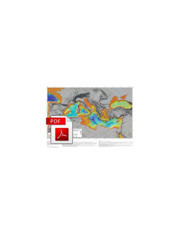 Mapa morfobatimétrico del Mediterráneo - PDF