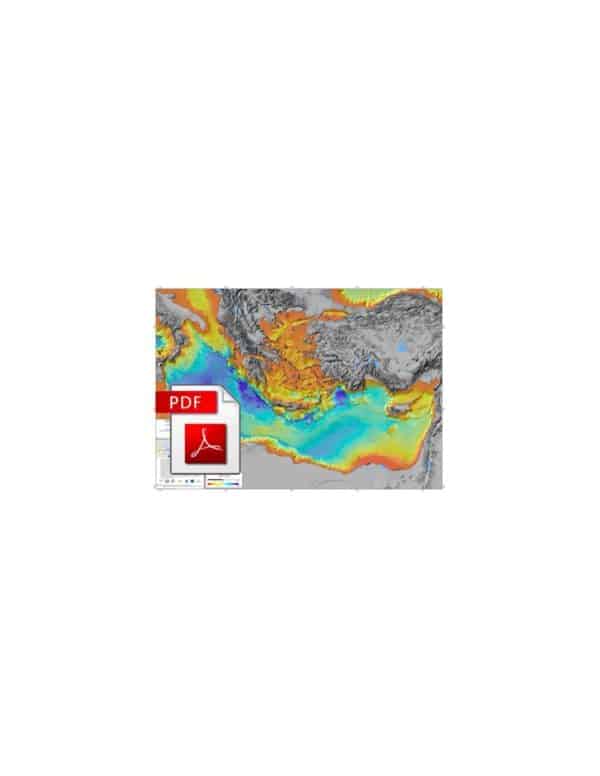 Mapa Morfobatimétrico del Mediterráneo Oriental - PDF