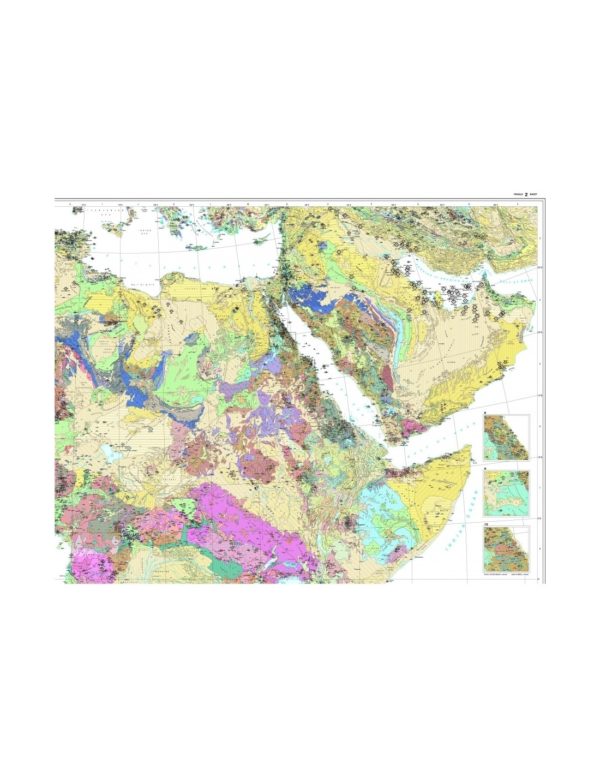 非洲的国际成矿地图 - PDF