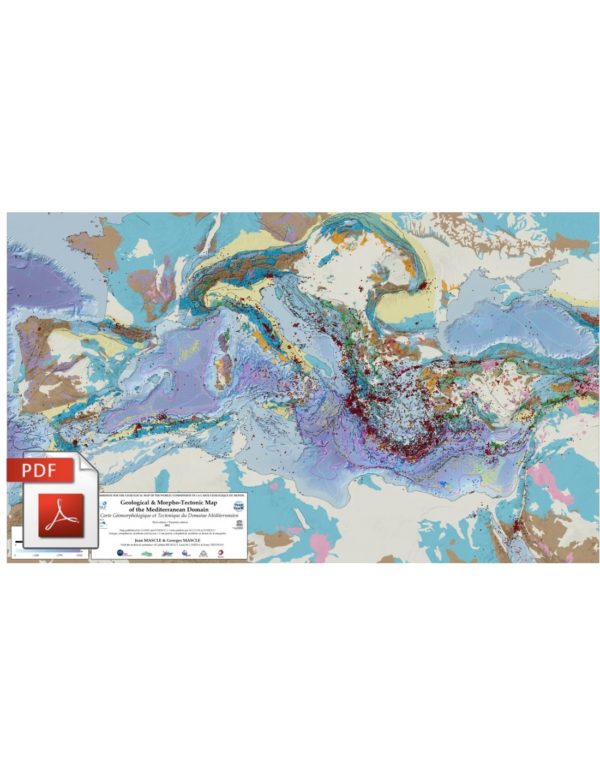 Carte Géomorphologique et Tectonique du Domaine Méditerranéen - PDF