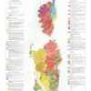Geological map of Corsica and Sardinia