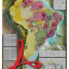 Carte géologique en relief de l'Amérique du Sud - PDF