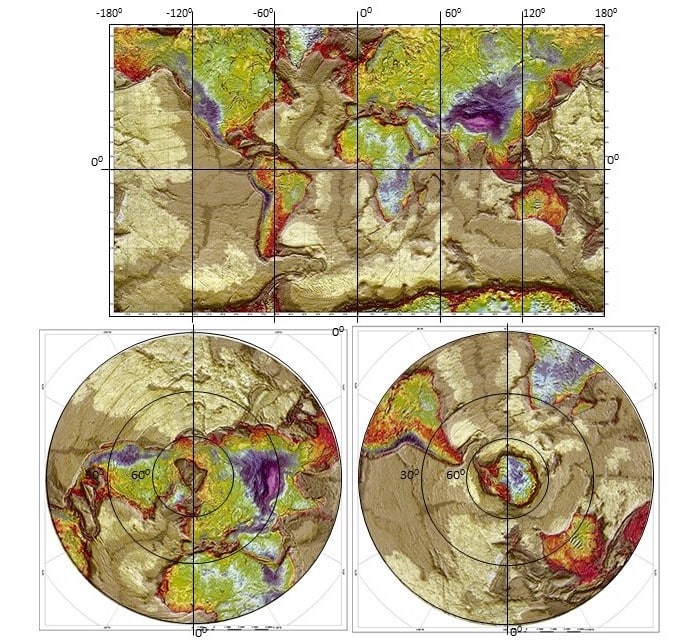 Tectonic Map of the World - CCMG