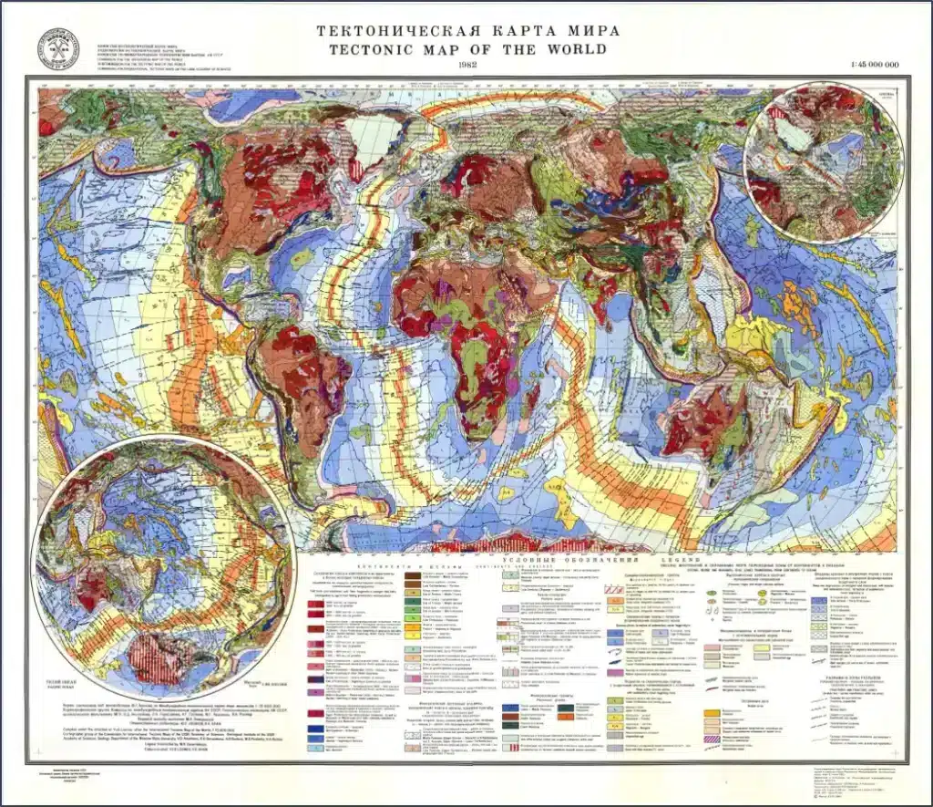 Macrostrat. Mapa geológico mundial * TYS Magazine