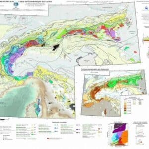 Carte metamorphique des Alpes