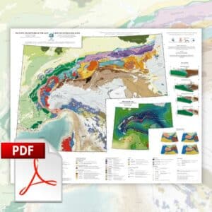 阿尔卑斯山的构造图-PDF