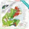 Mapa geológico de la República de Yibuti - laminado