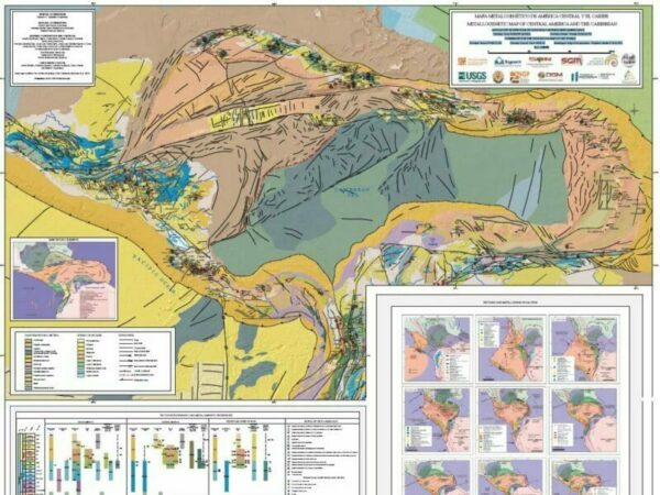 Mapa metalogénico de Centroamérica y el Caribe-PDF