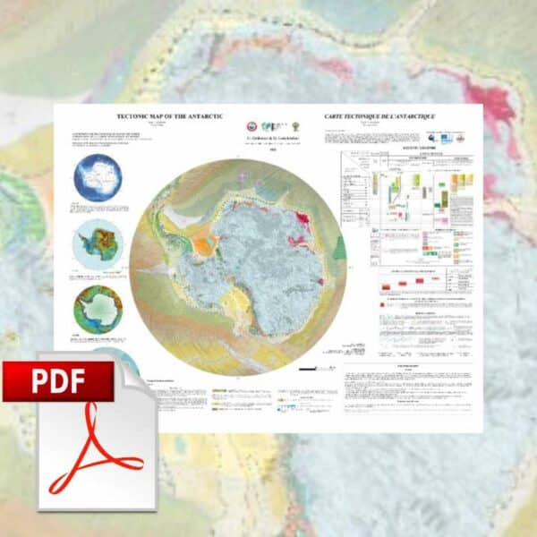 Tectonic map of Antarctica - 2nd edition - PDF [TeMAnt]