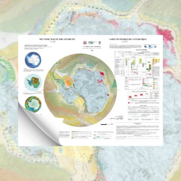 Tectonic map of Antarctica