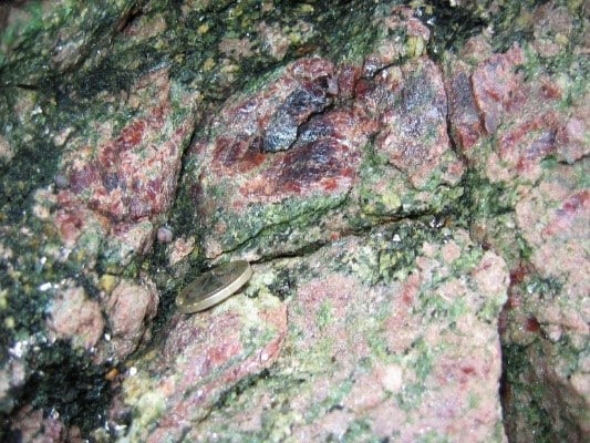 orthopyroxene is often replaced by phlogopite
