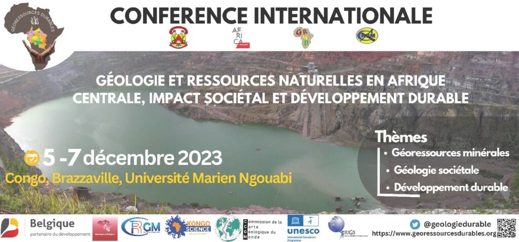 Participation of the CCGM in Geology and Natural Resources in Central Africa