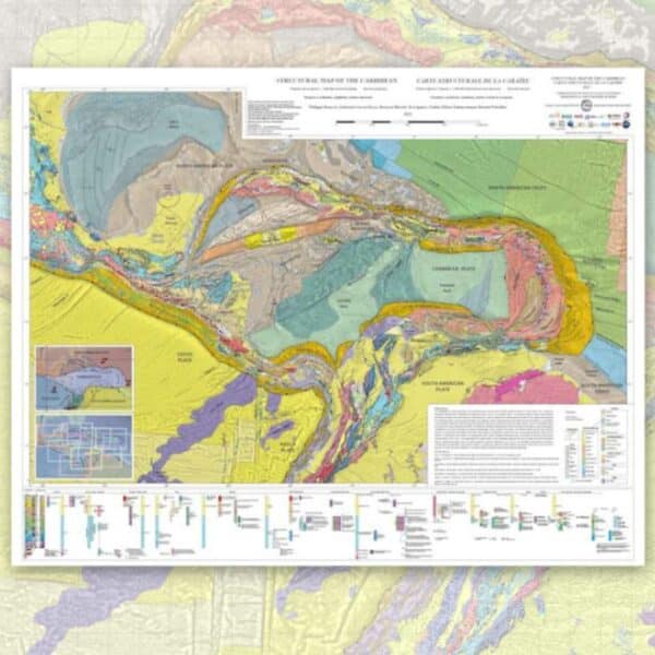 Carte structurale de la Caraïbe - SIG 2