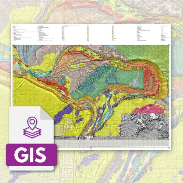 Carte structurale de la Caraïbe - SIG